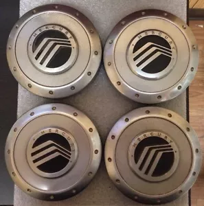 MERCURY WHEEL CENTER CAP HUB CAPS ONE SET OF 4 OEM 1L24-1A096-DG 65811 #4 - Picture 1 of 9