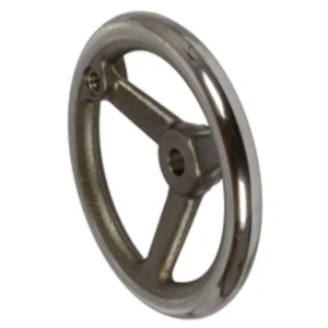 Speichen-Handrad DIN 950 aus Grauguss Durchmesser 80mm mit Gewindeauge für Balle - Bild 1 von 2