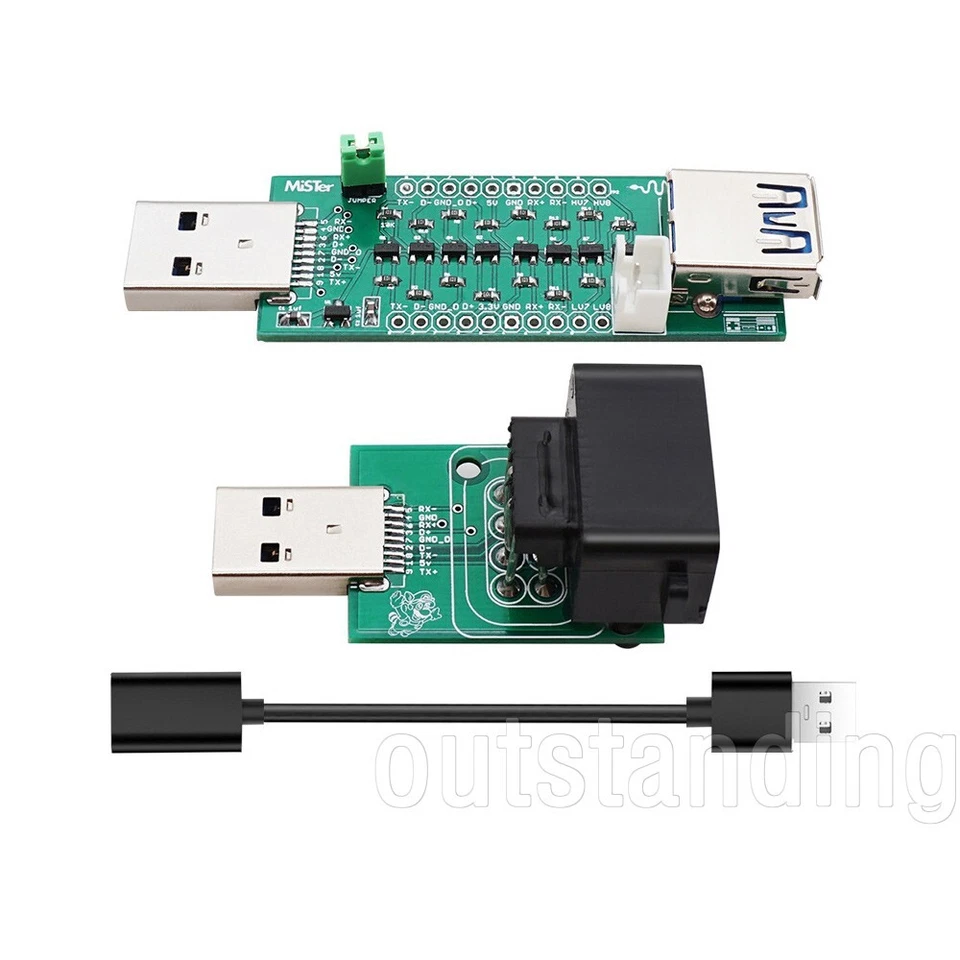 Game Controller Adapter (for SNAC+NES) for DE10-Nano Mister IO Board Video Games - Image 1 of 1