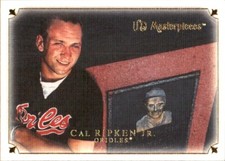 2007 Upper Deck Masterpieces #55 Cal Ripken Jr BALTIMORE ORIOLES Lou Gehrig