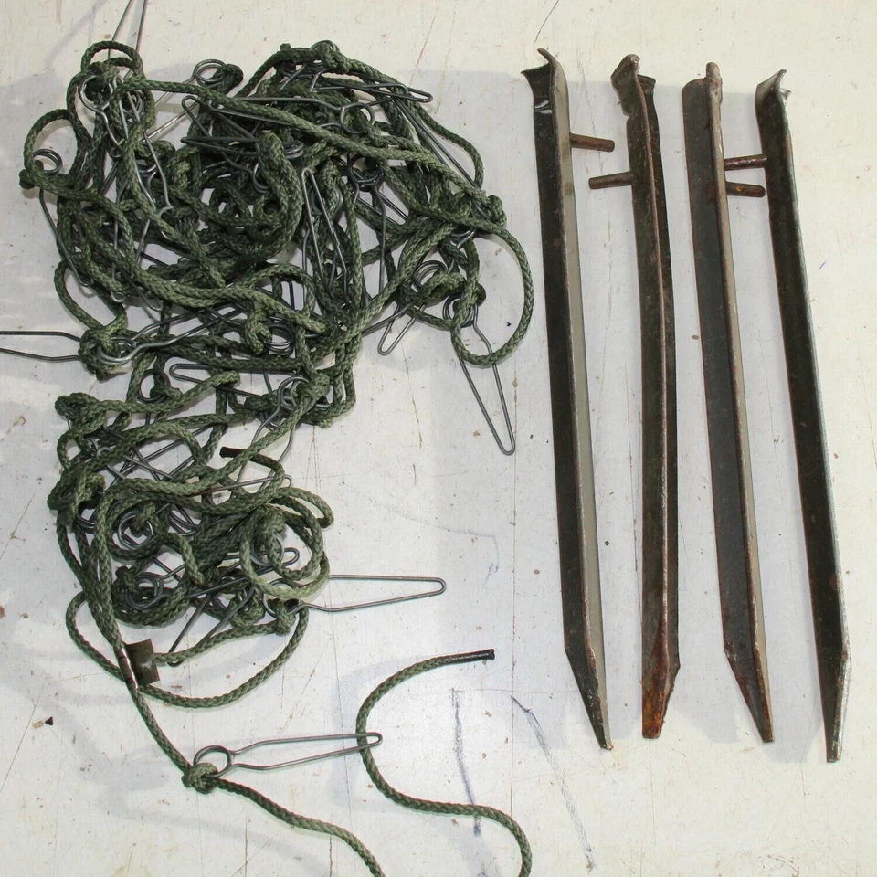 Pegs & Ground Anchors 35cm - Attachment for Camouflage Net & Outdoor Tents - Image 1 of 1
