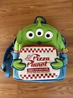 Loungefly Disney Toy Story Alien Pizza Planet Box Mini Backpack Free Shipping