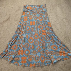 LuLaRoe. Size XL. Long Stretch Polyester/spandex Fold Over BOHO Skirt. B57. - Picture 1 of 4