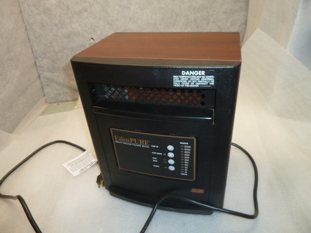 EdenPURE Quartz Infrared Portable Adjustable Space Heater Usa750, | eBay