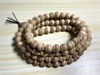 9mm 108Bead Vietnam Natural Agarwood Oud Wood Bracelet Round Beads Necklace