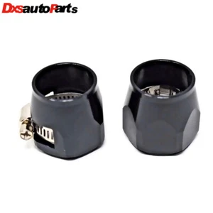 2x 10AN Negro Nylon Manguera Trenzada Extremo Abrazadera Accesorio Aluminio EMUSA Ofertas Calientes - Imagen 1 de 2