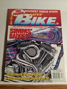 Hot Bike The Harley Davidson Enthusiasts Magazine April 1996 - Picture 1 of 1