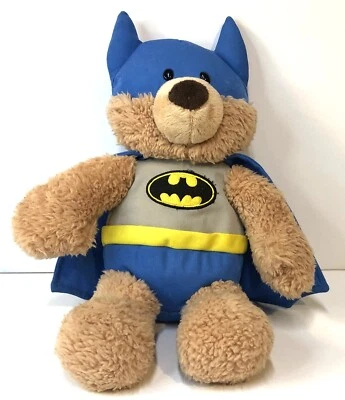 Oso de peluche de peluche azul Batman Malone de Gund DC Comics  Foto 1 de 4