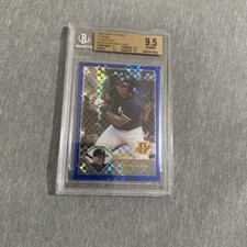 RARE 2003 Robinson Cano Topps Chrome Traded Xfractor T200 BGS 9.5 RC Rookie /25