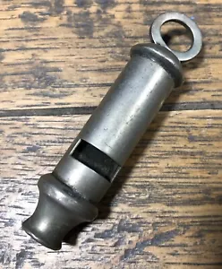 Vintage Unmarked General Service Whistle made by Adie Bros Birmingham Home Front - Foto 1 di 3