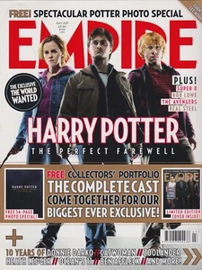 TOTAL FILM MAGAZINE  HARRY POTTER THE PERFECT FAREWELL JULY 2011 - Picture 1 of 2