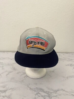 De Colección Adidas NBA San Antonio Spurs Gorra Ajustada Para Hombres S/M Baloncesto Gorra Retro V1 Foto 1 de 4