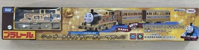 Takara Tomy Plarail Thomas el Tanque Motor 80 Aniversario Tren Dorado Juguete Japón Foto 1 de 4