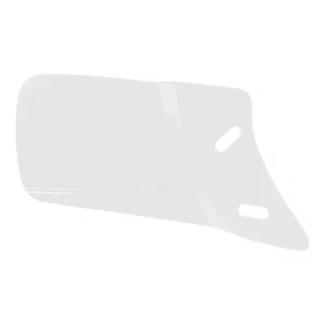 All-Star The Jawline Baseball Batting Helmet Jaw Guard, White, Right Hand Hitter - Picture 1 of 1