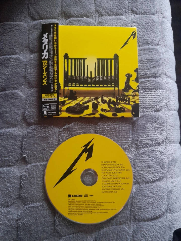 Metallica - 72 Seasons - CD Cardboard Sleeve Neuwertig No Sticker etc. - Bild 1 von 2