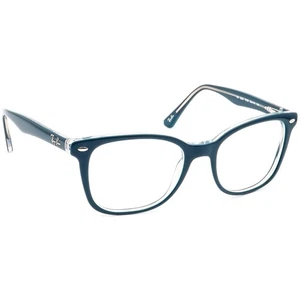 Ray-Ban Eyeglasses RB 5285 5763 Polished Dark Turquoise Square Frame 53[]19 145 - Picture 1 of 6