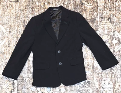 Calvin Klein Niños Negro Blazer Traje Chaqueta Talla 7 Vestido Abrigo Formal Boda Foto 1 de 4