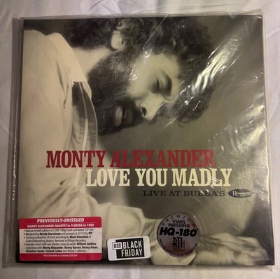 Monty Alexander - Love You Madly: Live At Bubba's (Record, 2020) RSD - Image 1 of 2