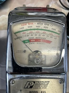Peerless Dwell Tach Primary Analyzer Model 455 - Picture 1 of 3