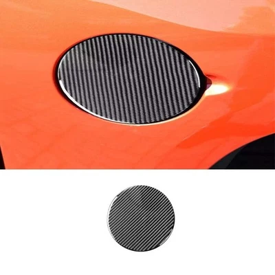 Cover Trim Carbon Fiber 2014-2018 Fuel Tank Cap Decorative For Toyota Tundra - Image 1 of 4