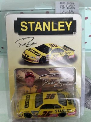 ACTION VHTF NASCAR PLATINUM SERIES 1997 PONTIAC TODD BODINE STANLEY 1 Of 7,500 - Image 1 of 4