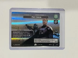 Star Wars Unlimited - Moff Gideon, Formidable Commander #269 S Leader Showcase - Picture 1 of 4