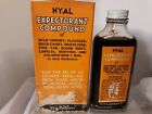 Vtg Nyal Expectorant Compound Cough Cold Amber  Bottle Apothecary Drugstore NOS