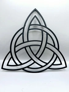 Celtic Triquetra Trinity Knot Homemade Wall Art - Picture 1 of 4