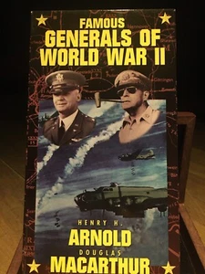 BERÜHMTE GENERÄLE DES ZWEITEN WELTKRIEGS VHS WIE NEU - MACARTHER / ARNOLD - Bild 1 von 4
