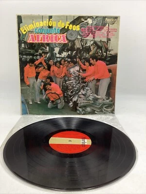 CONJUNTO AFRICA Elimination de feos (PEERLESS MEXICO VINYL LP) EX - Image 1 of 4