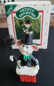 Hallmark 1987 Künstler Favoriten Ornament Wee Schornsteinfeger von Ed Seale mit Box - Bild 1 von 12