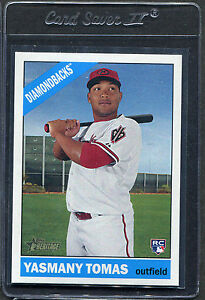2015 Topps Heritage High Number Yasmany Tomas #705 SP RC Mint