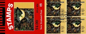 NEW ZEALAND - 1991 ROCK WREN BOOKLET - Sc#SB 56 - CTO - NZ 53 - Picture 1 of 1