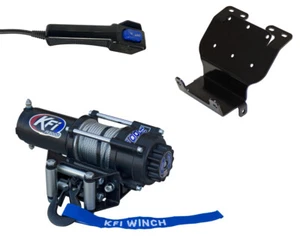 KFI HONDA TRX300 1993-2000 MOUNT AND 3000 LB ATV WINCH STEEL CABLE - Foto 1 di 1
