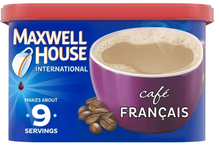 Café instantáneo Maxwell House International Café Francais (paquete de 4 de 7,6 oz) Foto 1 de 1