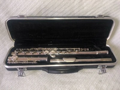 Flauta de concierto Sound Impact Technologies ISFL2 F144 plateada en estuche rígido negro E2735 Foto 1 de 4