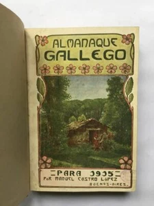 Almanaque Gallego para 1915, 1916 y 1917- Manuel Castro López - Buenos Aires - Imagen 1 de 5