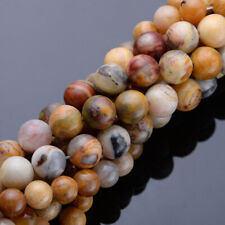 15“ Natural 4/6/8mm Freeform Gemstone Beads For DIY Jewelry Making Strand