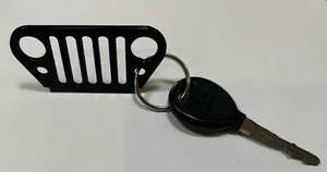 Jeep Wrangler Keychain (TJ) (CJ) Grill/Logo 3D Printed Heavy Duty - Picture 1 of 6