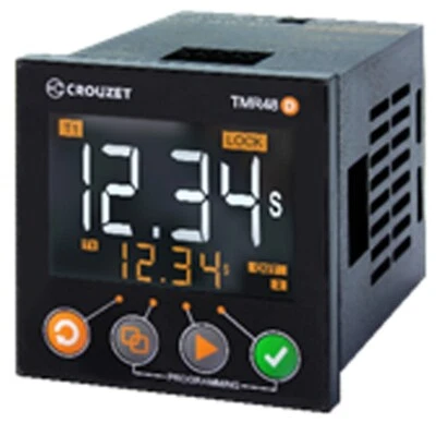 MDF1R10MV2, CROUZET, Syr-Line Digital Timer, MDF1 PANEL MOUNT 8 PINS - Image 1 of 2