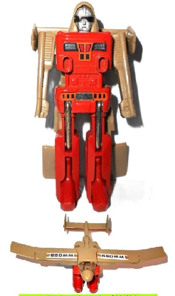 Gobots vintage WATER WALK complete 1983 machine robo MR-31 plane transformers - Image 1 of 3