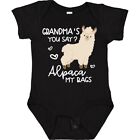 Inktastic Grandma's You Say Alpaca My Bags Baby Bodysuit Animals Llama Cute Jmg