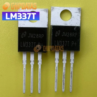 CHIP DATAS 20PCS New ON LM337T TO-220 Negative Adjustable Regulator IC