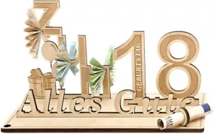Giftota Geldgeschenk 18.Geburtstag, Geschenke Zum 18 Geburtstag Mädchen Junge, 1 - Bild 1 von 8