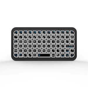 Mini Teclado Inalámbrico Bluetooth Compatible para Teléfono Tableta Color Retroiluminado - Imagen 1 de 6