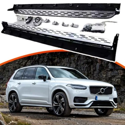 Fit for Volvo XC90 2016-2023 Fixed Running Board Side Steps Bar Accessories - Image 1 of 4