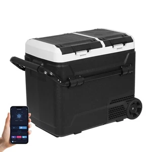60L Portable Car Refrigerator -20°C to 20°C Dual Zone Camping Fridge/Freezer - Picture 1 of 10