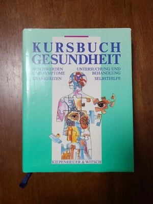 KURSBUCH GESUNDHEIT Course Book Health In German Symptoms Illnesses Hardcover 92 - Image 1 of 4