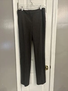 NWT Grace Size 8 Academy Gray Heather Soft Stretch Women’s Dress Pants - Picture 1 of 14