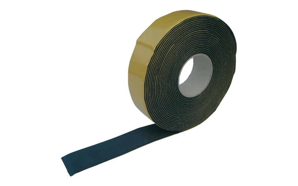 ATLANTIS KLIMAZUBEHÖR Neoprenband schwarz 10 Meter UV-Lichbeständig für Kupferrohre